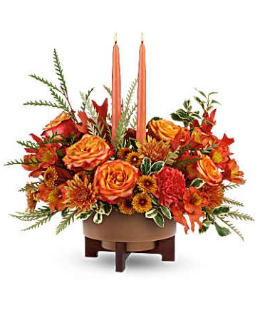 Fall Harvest Centerpiece Centerpiece in Spokane, WA | FOUR SEASONS PLANT & FLOWER SHOP