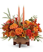Fall Harvest Centerpiece Wooden Box