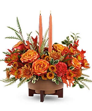 Fall Harvest Centerpiece Wooden Box