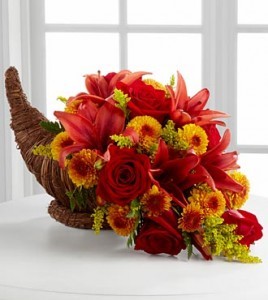 Fall Harvest Cornucopia Thanksgiving