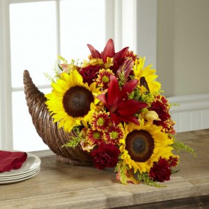 Fall Harvest Cornucopia The FTD® Bouquet by Better Homes & Gardens