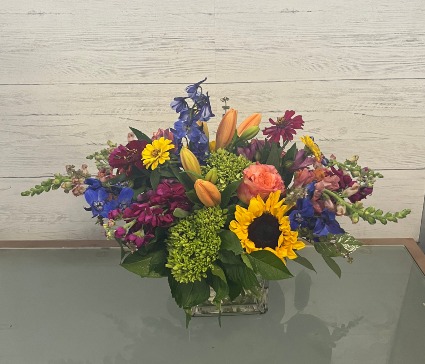 Fall Harvest Vase Arrangement