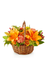 Fall Harvrest V7116 Woven Basket