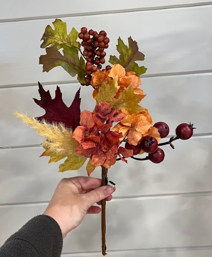 Fall Hydrangeas fall silk stem