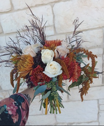 FALL in Love Wedding Bouquet in Burleson, TX | Texas Floral Design Inc