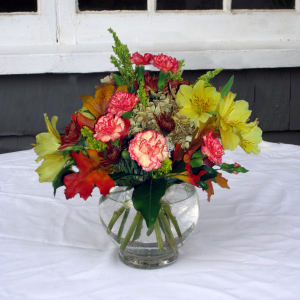 Fall into Autumn vase arrangement