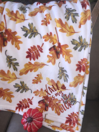 Fall Leaves Blanket