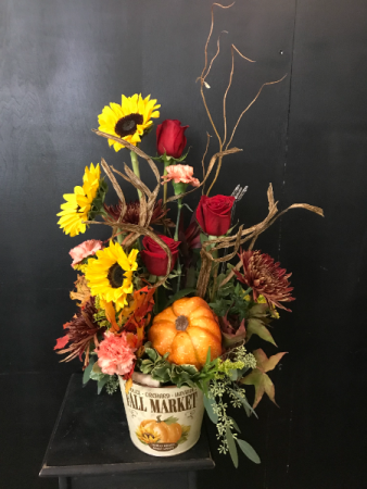 Fall Market Fall container