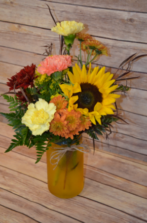Fall Mason Jar