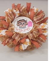 Fall Mesh Wreath Gift