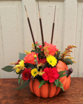 Fall Message ceramic dish