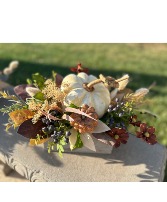 Fall Mix with Blue Silk Arrangement 