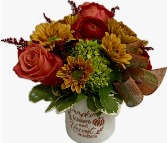 Fall Mug Arrangement 