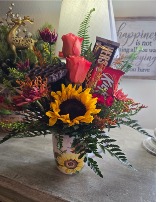 Fall mug arrangements  Vase arrangement 