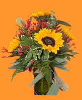 Fall of Sunflowers 