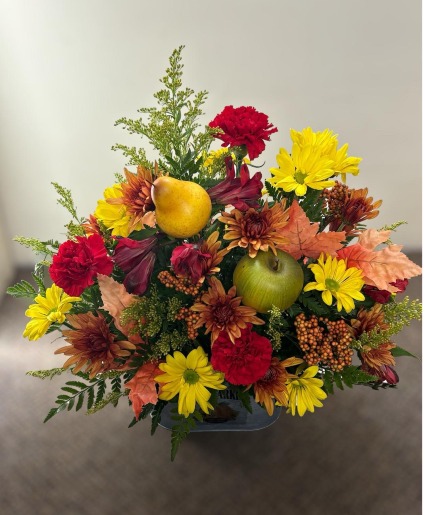 Fall Orchard Bouquet FHF-F129 Fresh Flower Arrangement  local only