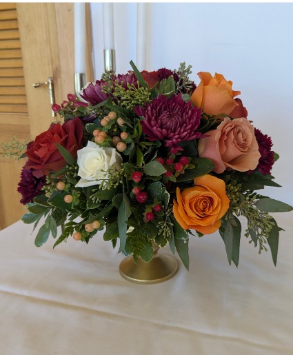 Fall Pedestal Arrangement 