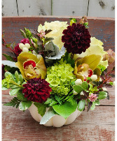 Fall Perfection Pumpkin Arrangement