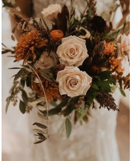 MODERN FALL BOUQUET. Simply gorgeous.