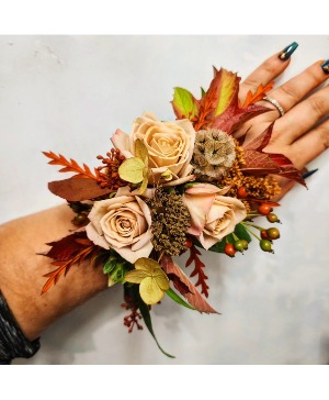 Fall Pizzaz Corsage