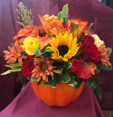 Fall Pumpkin  in Saint Marys, PA | GOETZ'S FLOWERS