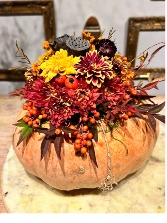 Fall Pumpkin Arrangement 