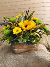 FALL PUMPKIN ARRANGEMENT WOODBURY'S ORIGINAL