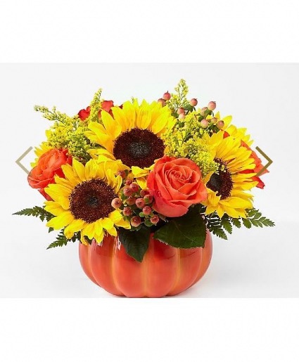 Pumpkin full Fresh flowers