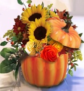 Fall pumpkin arrangement FRESH