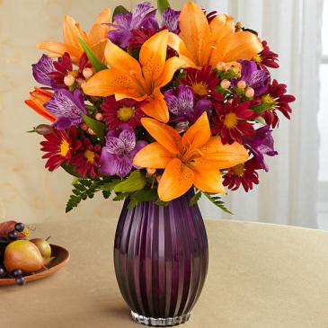 Fall Purple Passion fresh flowers