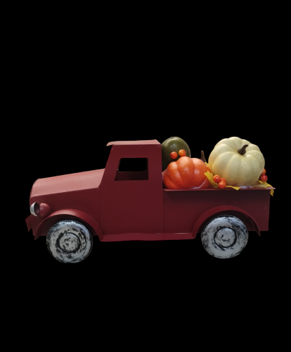 Fall Red Truck Gift in Oak Hill, WV - Designs By Barb & James Inc.