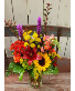 Fall Rhapsody Vase Arrangement