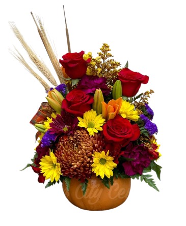 Fall Sensation orange pumpkin in Sun City Center, FL | SUN CITY CENTER FLOWERS AND GIFTS Fall Sensation orange pumpkin in Sun City Center, FL | SUN CITY CENTER FLOWERS AND GIFTS