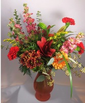 Fall Splash Vase Arrangement