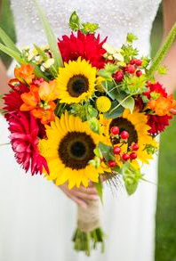 Fall Splendor Bridal bouquet