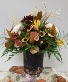 Fall splendor cylinder vase Fresh arrangement