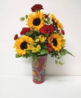 FALL SUNFLOWERS 