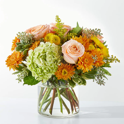 Fall Sunset Vase Arrangement