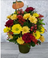 Fall Surprise  FHF-F2424 Fresh Flower Arrangement (Local Delivery Area Only)