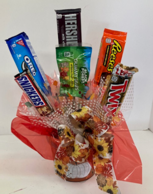 Fall Themed Candy Bouquet 