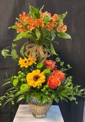 Fall Topiary A Davis Floral Design