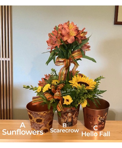 Fall Topiary Arrangement