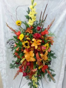 New Sunrise Standing Easel in Portage, IN - Flower Power Designs