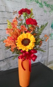 Fall Trio Vase Local Delivery Only