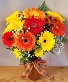 Fall Upsy-Daisy Vase Arrangement