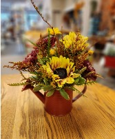 Fall Watering Can 
