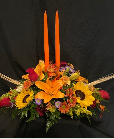 Fall Wonders Centerpiece in Homewood, IL | EIGHNER'S FLOWERS