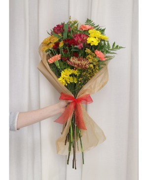 Fall Collection Wrapped Bouquet