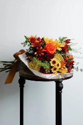Fall Wrapped Arrangement 