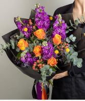 Fall Wrapped Bouquet Fresh Flowers